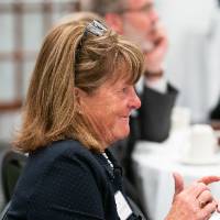 Kim Schmitt laughing